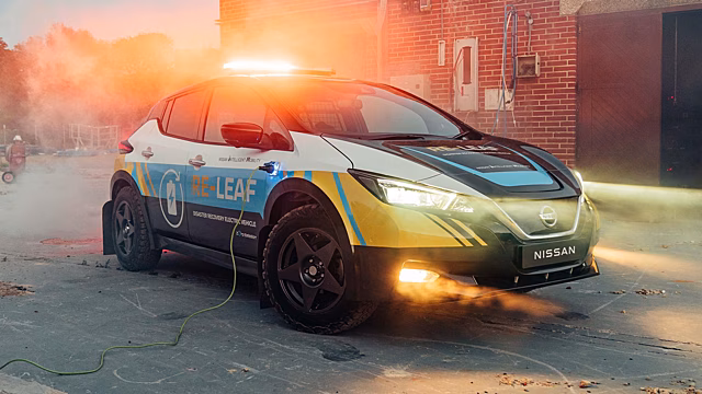 Nissan Re-Leaf - электрический концепт служб экстренного реагирования