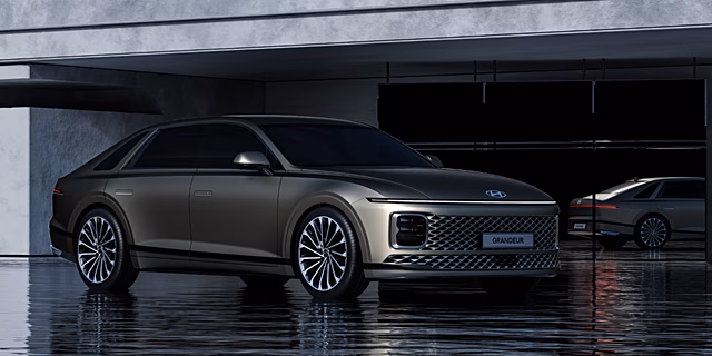 Опубликованы фото нового Hyundai Grandeur