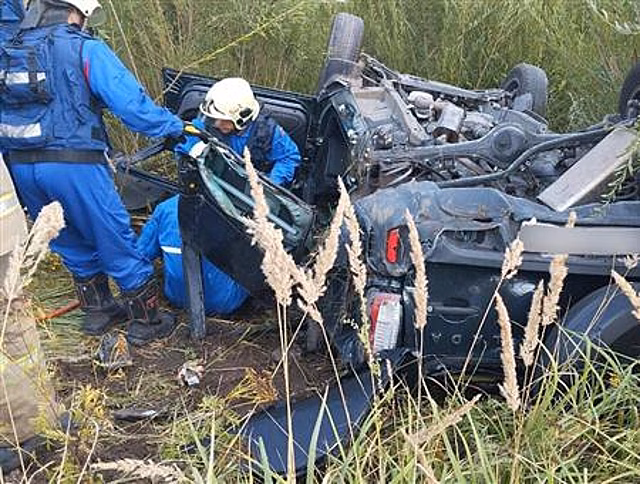 На М-5 лоб в лоб столкнулись «КамАЗ» и Chevrolet Niva, есть погибший