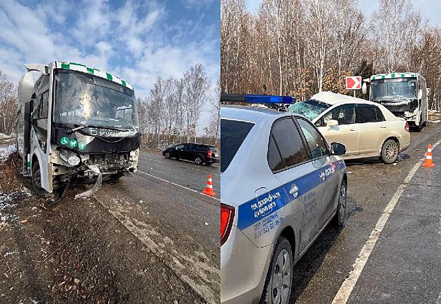 Полиция устанавливает обстоятельства смертельного ДТП на въезде в Благовещенск