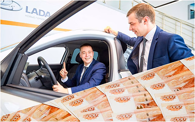 Продажи отечественных автомобилей резко выросли
