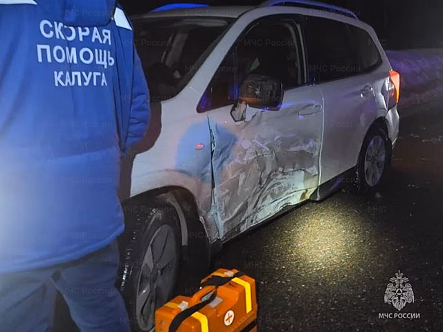 Двое детей получили травмы в ДТП на окраине Калуги