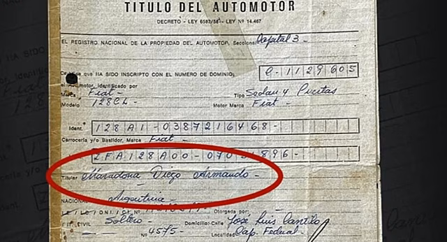 Fiat 128 Диего Марадоны выставили на аукцион за 290 тысяч рублей