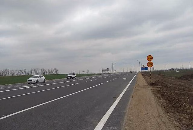 В Выселковском районе отремонтировали 700 метров региональной дороги