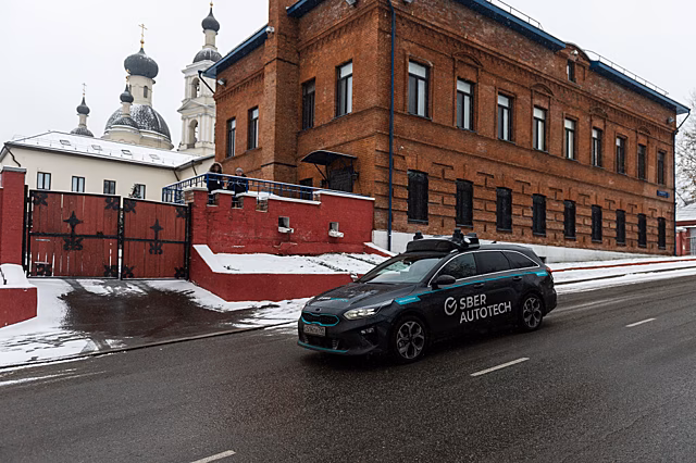 Сбер выпустил на дороги Москвы первые беспилотные автомобили