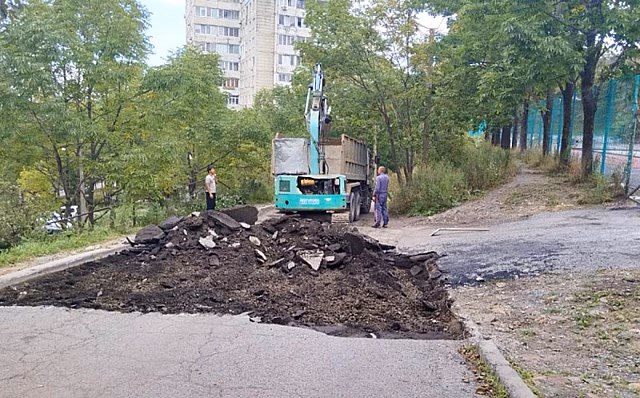 Ремонт дорог во Владивостоке пополнился новым объектом
