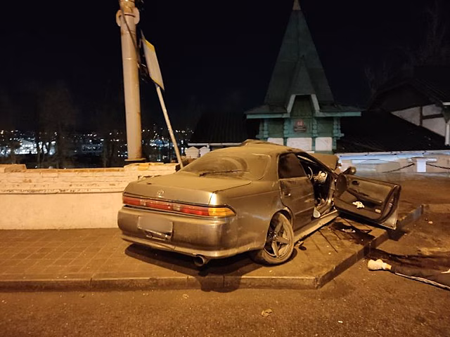 Страшная авария в центре Владивостока привела к госпитализации четырех человек
