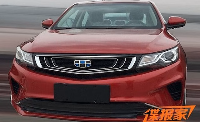 Опубликованы фото обновленного седана Geely Emgrand GL