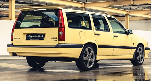 Редкий универсал Volvo 850 T-5R Estate в фирменном цвете выставлен на торги за полмиллиона рублей
