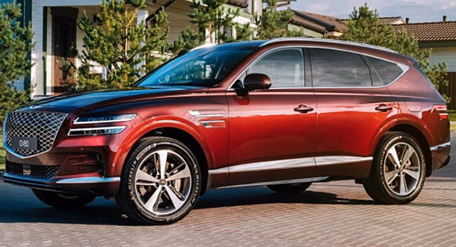 У кроссовера Genesis GV80 появится роскошная шестиместная версия