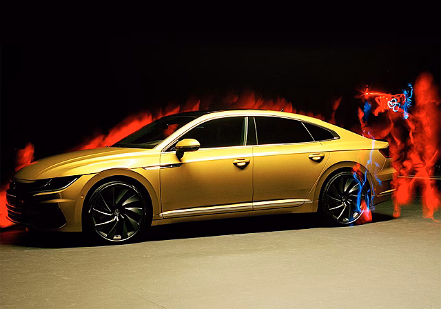 Volkswagen доверил съемку модели Arteon слепому фотографу