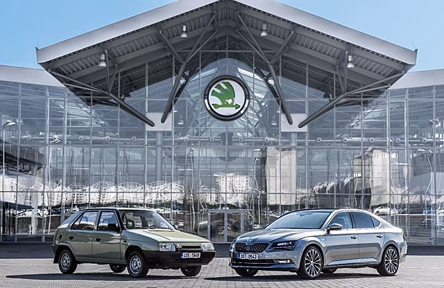 Volkswagen и Skoda празднуют серебряную свадьбу