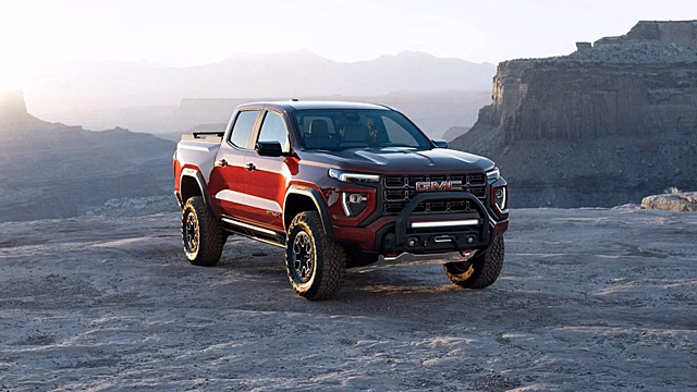 GMC Canyon AT4X 2026 года укомплектовали новым функциональным бампером