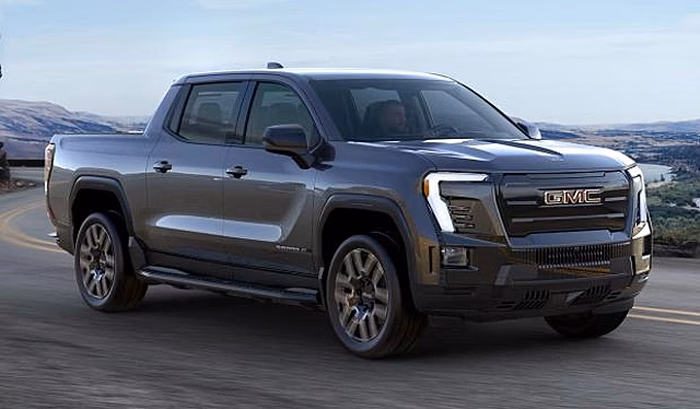 GMC Sierra EV (2023) - это роскошный собрат Hummer и Chevrolet Silverado EV
