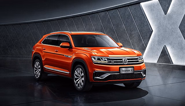 Купеобразный кроссовер Volkswagen Teramont X появился в России