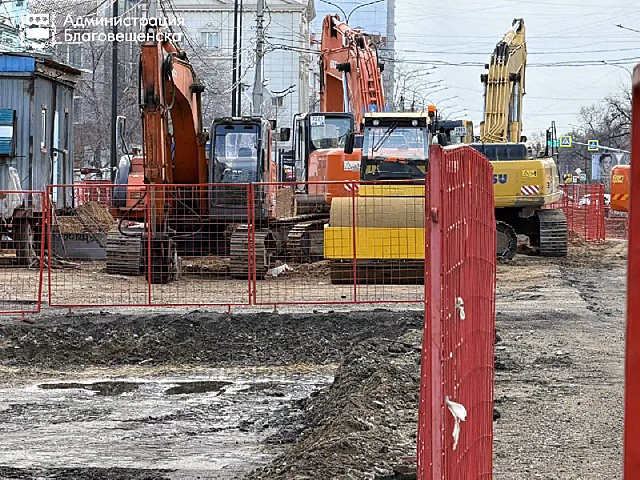 Реконструкция инженерных сетей на Красноармейской и Загородной идет по графику