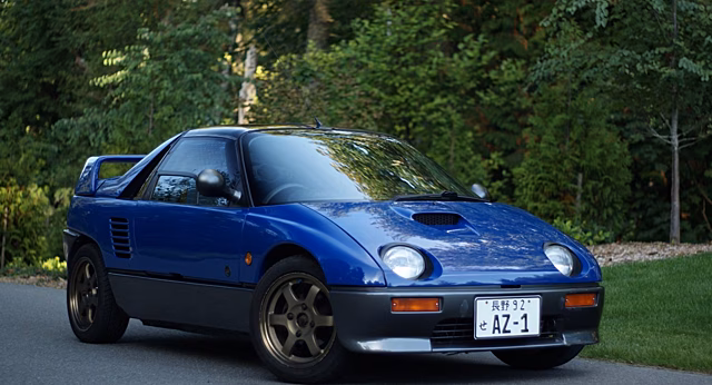 «Крыло чайки» для бедных: 700 килограммов ярости редкого спорткара Autozam AZ-1