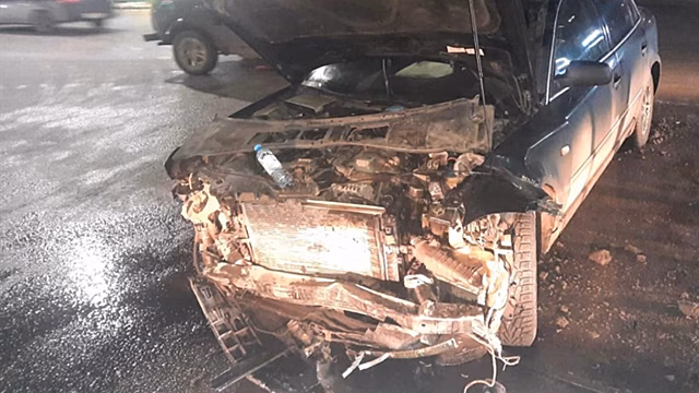 В Сызрани столкнулись три автомобиля