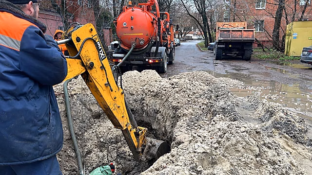 Авария оставила несколько улиц Калуги без воды