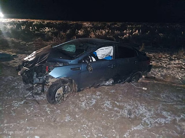 В Оренбургском районе иномарка слетела с трассы. Водитель погиб