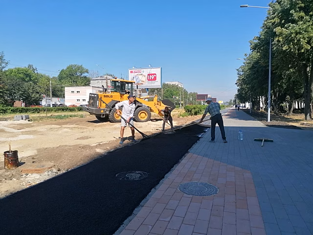 Благоустройство парка Островского в Ступине завершено на 25%