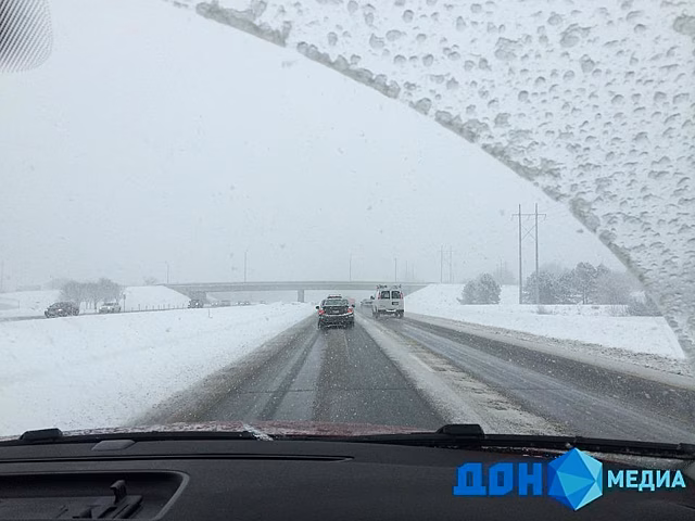 На дорогах Ростовской области возможно образование скрытого гололеда