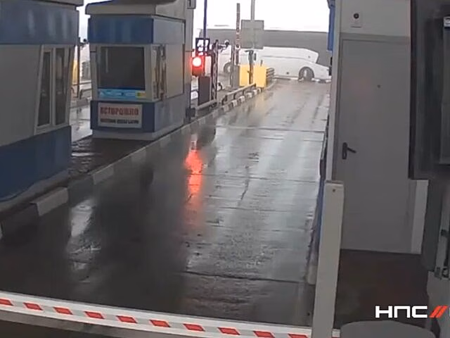 Момент ДТП с автобусом в Тульской области попал на видео
