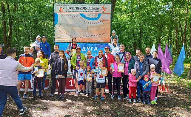 В Курске прошел легкоатлетический кросс
