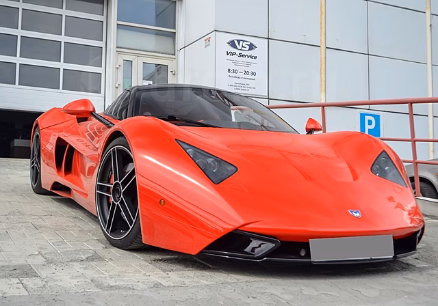 В Сети продают восстановленный спорткар Marussia