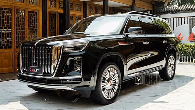 Китайский Rolls-Royce Cullinan готовится к премьере. Hongqi LS7 2022 показали на первых снимках