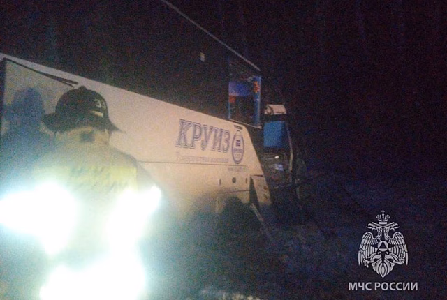 Количество пострадавших в ДТП в Лысковском районе с участием рейсового автобуса увеличилось до восьми