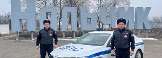 Благодаря оперативности автоинспекторов Кабардино-Балкарии малолетний ребенок получил необходимую экстренную помощь