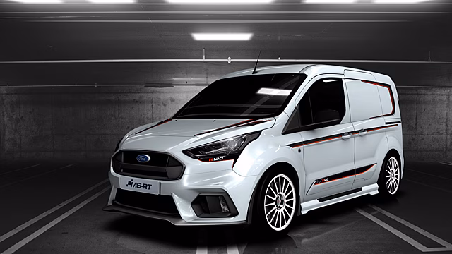 В Британии фургон Ford Transit Connect переделали в ралли-кар