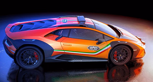 Компания Lamborghini приступила к тестам внедорожного суперкара Huracan Sterrato