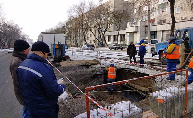 В СК Курской области начали проверку в связи с порывом теплосети на ул.Дейнеки