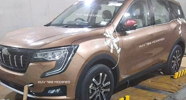 Индийская марка Mahindra выпустит новый кроссовер XUV700 с ярким дизайном