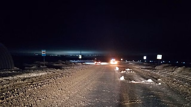 На трассе под Саратовом грузовик насмерть сбил пешехода