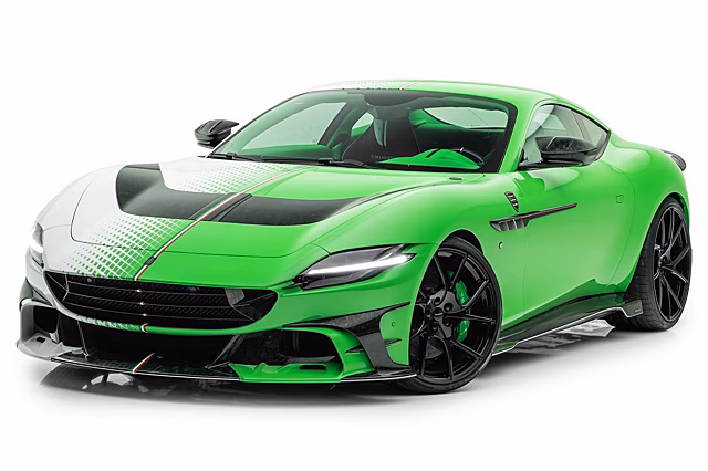 Mansory сделала очень зелёную Ferrari Roma