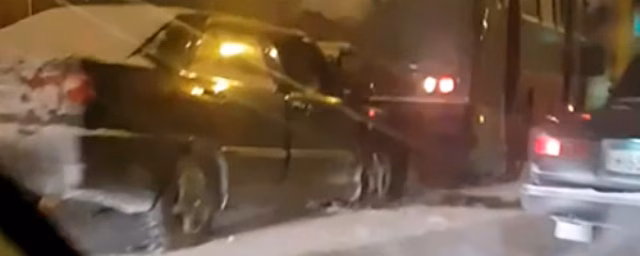 В Екатеринбурге произошло массовое ДТП