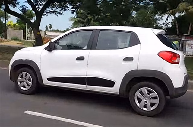 На улицах Индии сняли новый Renault Kweed