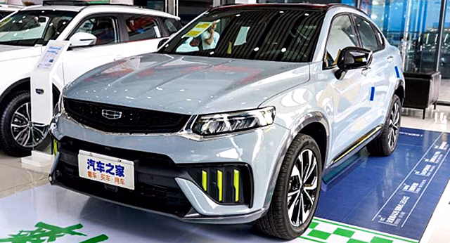 Geely представил спортивную версию кроссовера Tugella