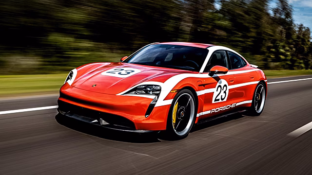 Porsche решила сделать Taycan еще круче