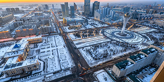 Погода в СНГ: арктические холода сковали Казахстан, Беларусь засыпало снегом