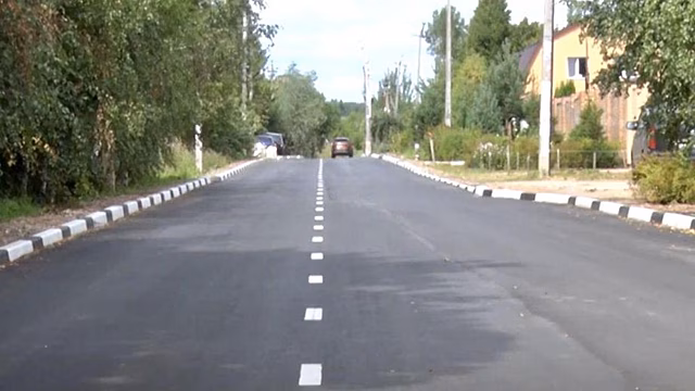 Новую дорогу постелили в деревне Тимошкино в Красногорске по просьбе жителей