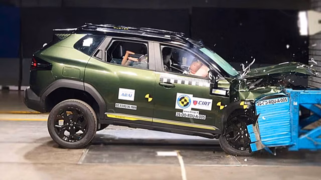 Renault Duster получил 5 звезд в краш-тестах BNCAP