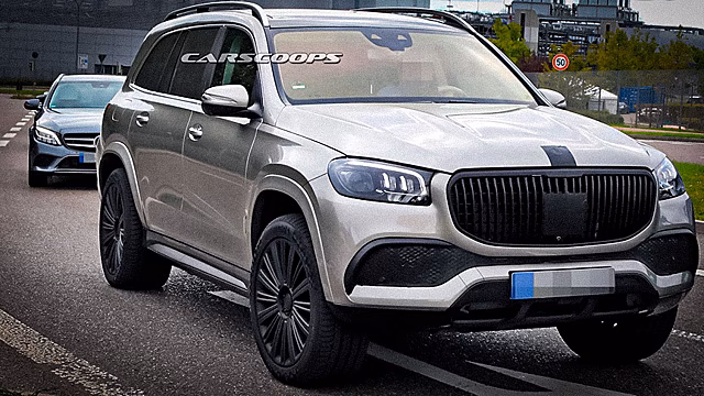 Фотошпионы засняли роскошную версию Mercedes GLS