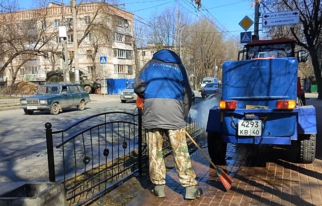 Калужанам посоветовали переждать дезинфекцию дома