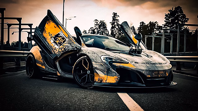 Японцы представили "чернобыльский" McLaren 650S