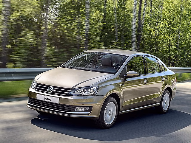 Седан Volkswagen Polo получил новые опции
