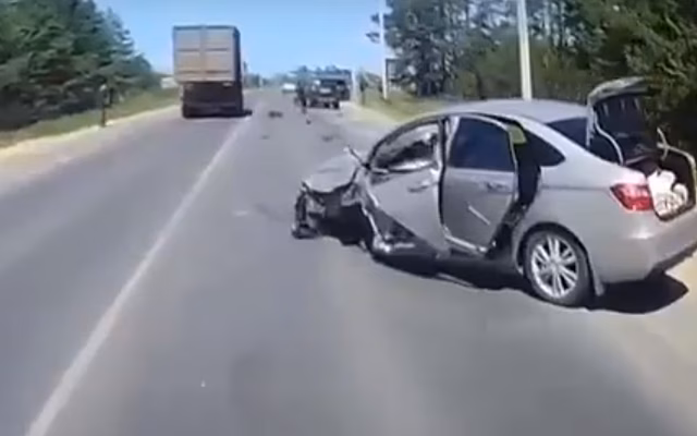 Под Рязанью произошло массовое ДТП